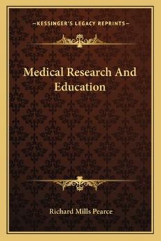 Paperback Medical Research And Education Book