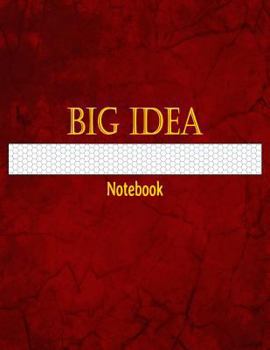 Paperback Big Idea Notebook: 1/5 Inch Hexagonal Graph Ruled Book