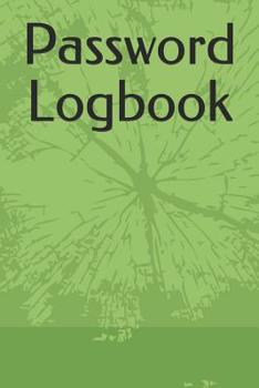 Paperback Password Logbook Book