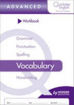 Paperback Quickstep English Workbook Vocabulary Advanced Stage Book