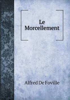 Paperback Le Morcellement Book