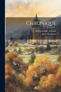 Paperback Chronique [Latin] Book