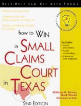 Paperback How to Win in Small Claims Court in Texas Book