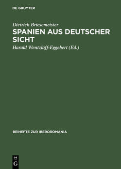 Hardcover Spanien aus deutscher Sicht [German] Book