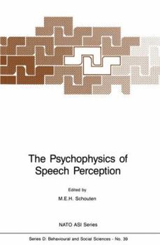 Paperback The Psychophysics of Speech Perception Book