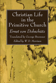 Hardcover Christian Life in the Primitive Church Book