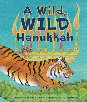 Hardcover A Wild, Wild Hanukkah Book