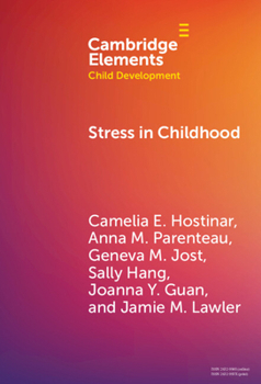 Hardcover Stress in Childhood Book