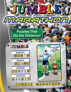 Paperback Jumble Marathon: Puzzles That Go the Distance! Book