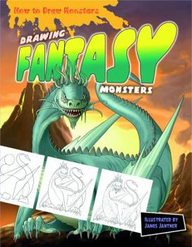 Library Binding Drawing Fantasy Monsters Book