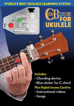 Misc. Chordbuddy for Ukulele - Complete Learning Package: Includes Chordbuddy for Ukulele Device and Digital Access Card for Instructional Videos and Songs Book