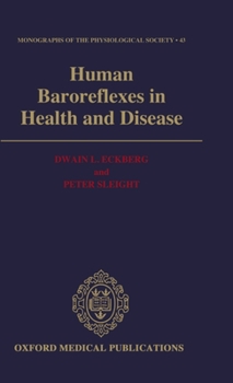 Hardcover Human Baroreflexes in Health and Disease Book