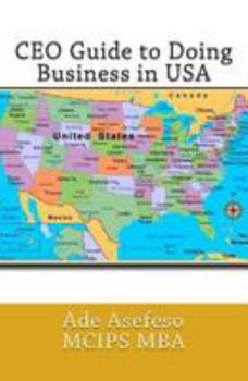 Paperback CEO Guide to Doing Business in USA Book