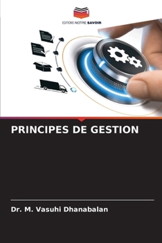 Paperback Principes de Gestion [French] Book