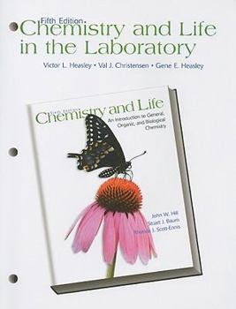 Paperback Chemistry and Life in the Laboratory: Experiments in General, Organic, and Biological Chemistry Book