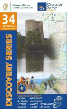 Map Cavan Leitrim Longford: Meath West Meath Book