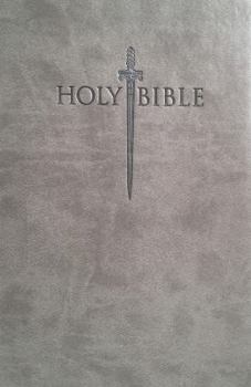 Imitation Leather King James Version Easy Read Sword Value Thinline Bible Large Print Gray Ultrasoft [Large Print] Book