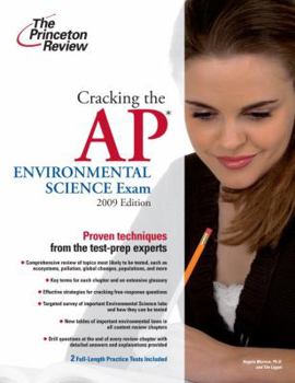 Paperback Cracking the AP Environmental Science Exam, 2009 Edition (College Test Preparation) Book