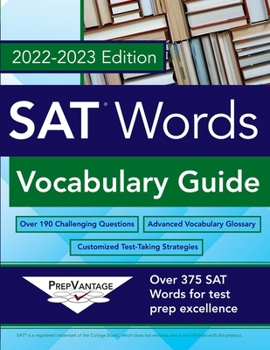 Paperback SAT Words Vocabulary Guide Book