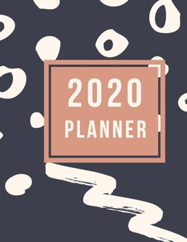 Paperback 2020 Planner: Calendar Planner for Events - Monthly and Weekly Spreads Book