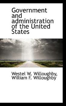 Paperback Government and Administration of the United States Book