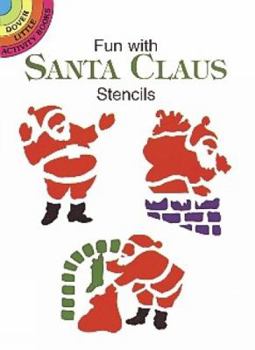 Paperback Fun with Santa Claus Stencils Book