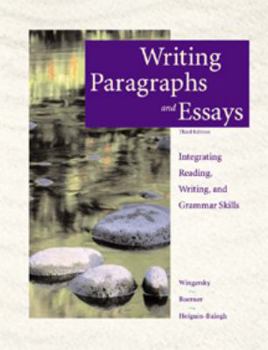 Paperback Writing Paragraphs and Essays: Intergrating Reading, Writing, and Grammar Skills Book