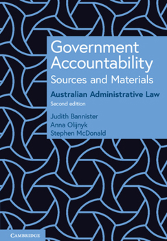 Paperback Government Accountability Sources and Materials Book