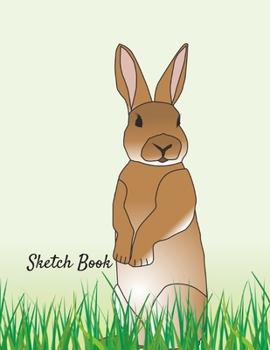 Paperback Sketch Book: Easter Bunny Themed Notebook for Drawing, Writing, Painting, Sketching or Doodling, 120 Pages, 8.5 x 11 Book