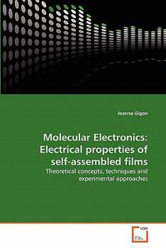 Paperback Molecular Electronics: Electrical properties of self-assembled films Book