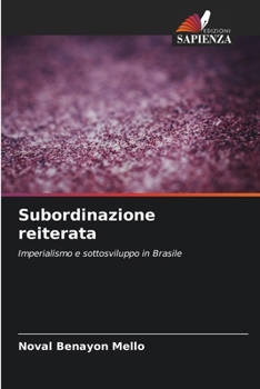 Paperback Subordinazione reiterata [Italian] Book