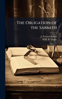 Hardcover The Obligation of the Sabbath Book