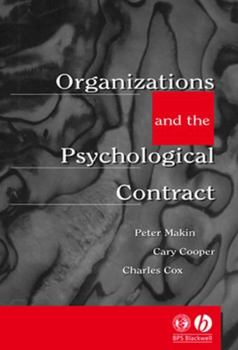 Paperback Organisations and the Psychological Contract: Managing People at Work Book
