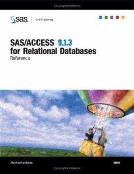 Paperback SAS/Access (R) 9.1.3 for Relational Databases: Reference Book