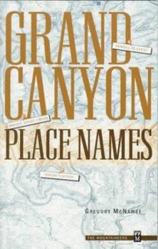 Paperback Grand Canyon Place Names Book