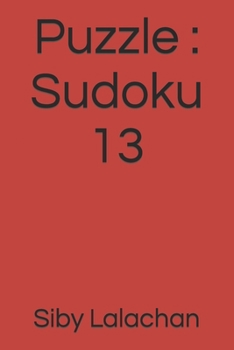 Puzzle : Sudoku 13