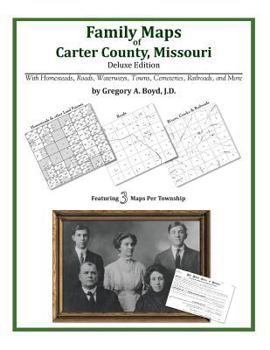 Paperback Family Maps of Carter County, Missouri Book