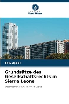 Paperback Grundsätze des Gesellschaftsrechts in Sierra Leone [German] Book