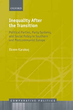 Hardcover Inequality After the Transition: Political Parties, Party Systems, and Social Policy in Southern and Postcommunist Europe Book