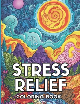 Paperback Stress Relief: Adult Coloring Book
