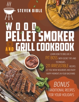 Paperback Wood Pellet Smoker And Grill Cookbook Book