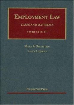 Hardcover Employment Law: Cases and Materials Book