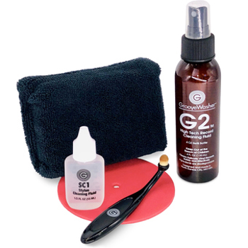 Vinyl Record & Stylus Care Kit (Microfiber Cl Book