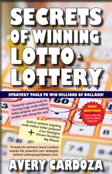 Paperback Secrets of Winning Lotto & Lottery Book