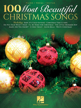 Paperback 100 Most Beautiful Christmas Songs Book