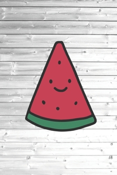 Big Happy Face Watermelon Fruit Journal