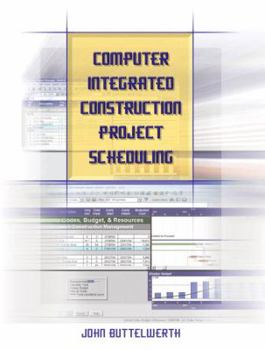 Paperback Computer Integrated Construction Project Scheduling Book