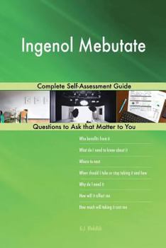 Paperback Ingenol Mebutate; Complete Self-Assessment Guide Book