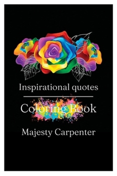 Paperback Youth Inspiration Quotes Coloring Book