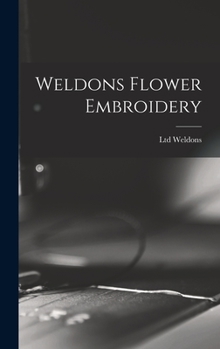 Hardcover Weldons Flower Embroidery Book